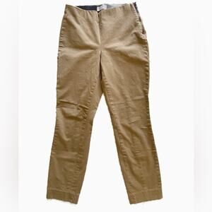 Everlane The Curvy Side-Zip Stretch Cotton Pant size 4